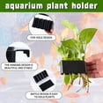 thumbnail image 4 of 2 soportes para plantas de acuario para tanque, soporte para plantas para pecera, taza de plástico para plantas acuáticas para colgar en la parte superior, adecuado para peceras Aquaponi, 4 of 5