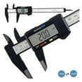thumbnail image 2 of 150mm 100mm Electronic Digital Caliper Carbon Fiber Dial Vernier Caliper Gauge Micrometer Measuring Tool Digital Ruler ,Easy to Operate, 2 of 7
