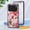 F, variant on Floral Series Phone Case for Apple iPhone 17 Pro Max 6.9", with Glitter Ring Holder Stand Stylish Cute Cover for Women Girls