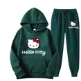 thumbnail image 3 of Sudaderas y tops deportivos de dibujos animados de Hello Kitty para hombres y mujeres, sudaderas con capucha para parejas, trajes de moda de primavera y otoño 2024, 3 of 5