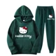 thumbnail image 3 of Sudaderas y tops deportivos de dibujos animados de Hello Kitty para hombres y mujeres, sudaderas con capucha para parejas, trajes de moda de primavera y otoño 2024, 3 of 5