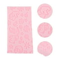 thumbnail image 3 of Unique Bargains 1 Pc Elephant Pattern Bath Sponge Body Scrubber Pink, 3 of 6