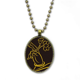 thumbnail image 1 of La religión budista mano Lotus Seed Collar Colgante de cadena vintage Colección de joyas colgantes Unbranded M, 1 of 3