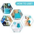 thumbnail image 5 of Taza de limpieza de pata de perro Sincero limpiador de émbolo portátil 2 en 1 para mascotas, 5 of 5