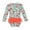 Light Green, variant on YiZYiF Infant Baby Girls One-piece Floral Printed Swimwear Ruffled Back Long Sleeves Bathing Suit Pink 6-12 Months