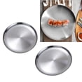 thumbnail image 1 of Disco Grueso Aislado Placa Plana Del Del Acero Inoxidable 2x Para El Bbq Los 23 + 26cm Macarena Plato de acero inoxidable, 1 of 8