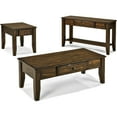 thumbnail image 3 of Intercon 49" x 18" Sofa Table w/Shelf in Raisin, 3 of 3