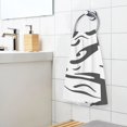 thumbnail image 7 of Ryvnso Liquid Wave Pattern Cotton Hand Towels Sets Face Towel 2 PCs Bathroom Decorative, 7 of 7