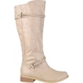 thumbnail image 3 of Women's Journee Collection Harley Wide Calf Knee High Boot Stone Faux Leather 9 M, 3 of 7