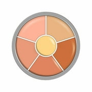 ASEIDFNSA Face Foundation Shea Moisturizer Color Three Color Concealer Powder Chassis Opera Concealer Dark Circles Six Color Foundation To Cover No Easy Fade