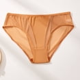 thumbnail image 4 of USNSM Women's Mesh High Waisted Underwear See Through Breathable Lingerie Panties Ladies Cheeky Briefs Yellow XXXXL, 4 of 4