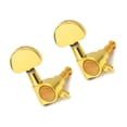 thumbnail image 2 of CRAFTHROU 6PCS Tuning Pegs Gear for Electric Guitar Golden for String Replacement, 2 of 8
