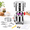 750g, variant on 750g Grain Mill 304 Stainless Steel Spiceer 2800w High-speedmercial Flour Superfine For Home