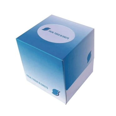 Kleenex Facial Tissue, 2-Ply, Pop-Up Box, White and Cream, 95 Sheets, 6 ...