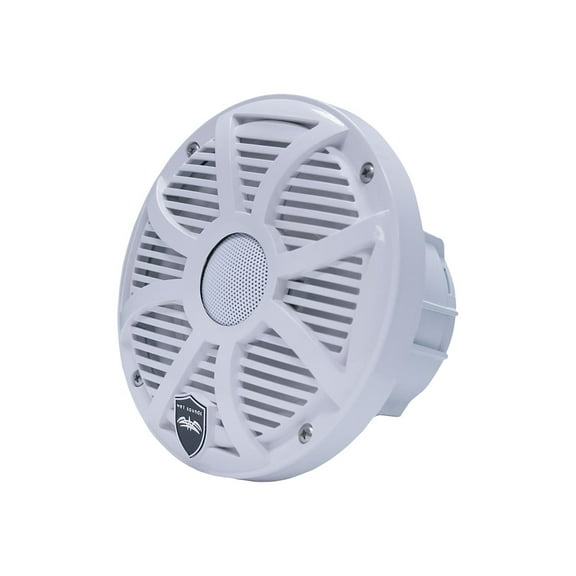Wet Sounds Revo6 6.5" 200W White LED Coaxial Full Range Marine Speakers, Pair