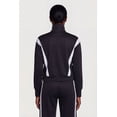 thumbnail image 4 of Women's Contrast Trim Zip Front Mock Neck Active Jacket, 4 of 4
