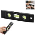 thumbnail image 6 of JNHKLASR Type Level Measuring tool,6Inch,3ML,Bubble Spirit Level Portable,Level Ruler,Measuring Ruler, 6 of 7