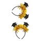 thumbnail image 5 of FENGGUIQU 2Ud Decorativa Negro Con Sombrero De Para Fiesta De Graduación, 5 of 8