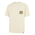 thumbnail image 2 of Unisex '47 Cream Los Angeles Lakers Crossover Collection Foundation Pocket T-Shirt, 2 of 3