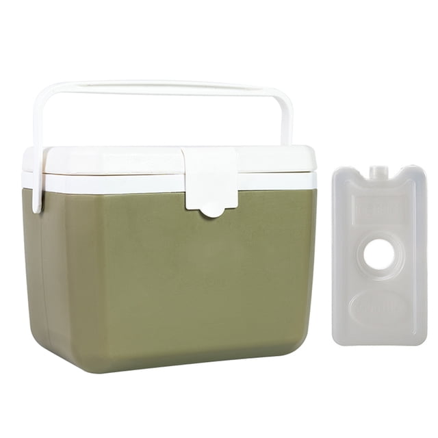 Caja Almacenamiento Alimentos Nevera para Acampar 6ls () Verde