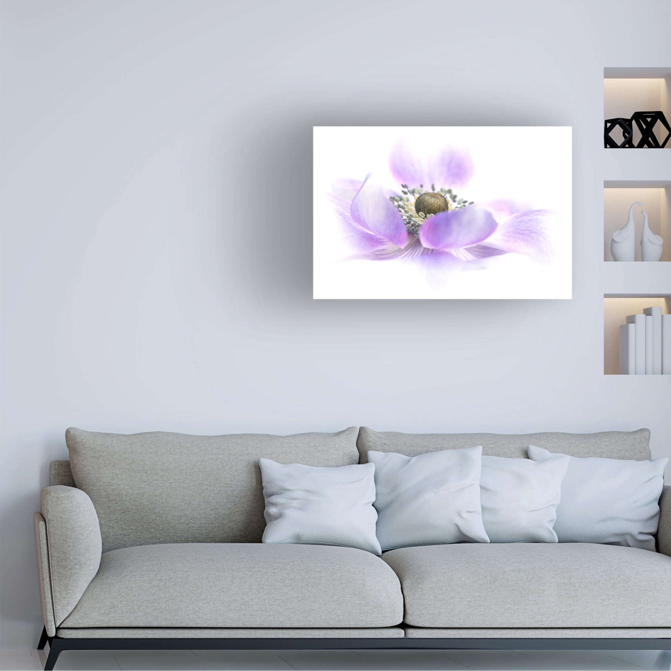 Canvas Wall Art - Jacky Parker 'Voile' Wall Art for Living Room, Bedroom, or Office Décor by Trademark Fine Art - 24 x 16 Inches