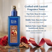 Blue Nectar Maharani Rose Attar Mist with Cumin & Sandalwood | Long-Lasting Perfume Mist for Women | Floral Essence | Travel-Friendly Body Mist Spray (3.38 Fl Oz)