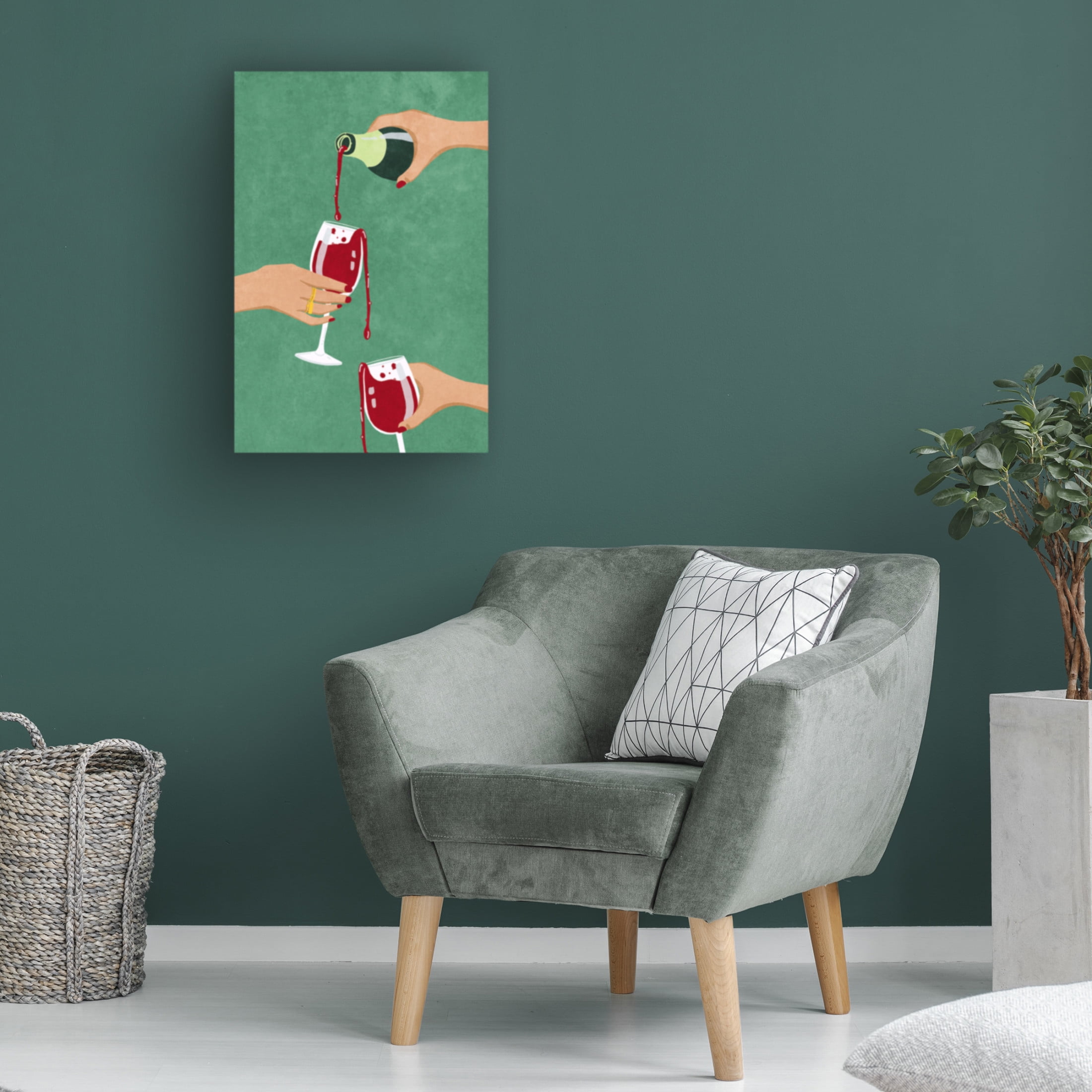 Trademark Fine Art Raissa Oltmanns  Cheers Girls Canvas Wall Art