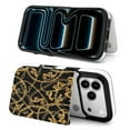 thumbnail image 4 of Gold Chain Leather Wallet Case for iPhone 12 mini Wallet Case Card Holder Flip, 4 of 8