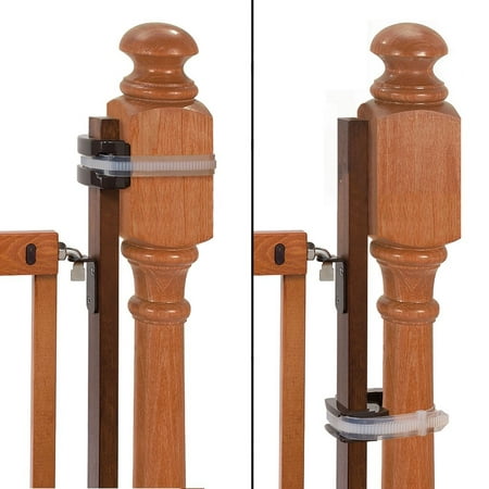 Photo 1 of Summer Infant 36.75-in Brown Wood Safety Gate Extender