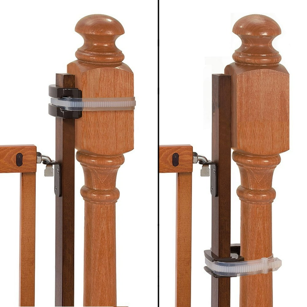 Summer Banister to Banister Universal Baby Gate Mounting Kit (Kit Only) in Brown