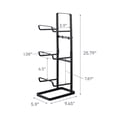 thumbnail image 7 of Yamazaki Home Fitness Equipment Storage Rack, Black, Steel, 7 of 7