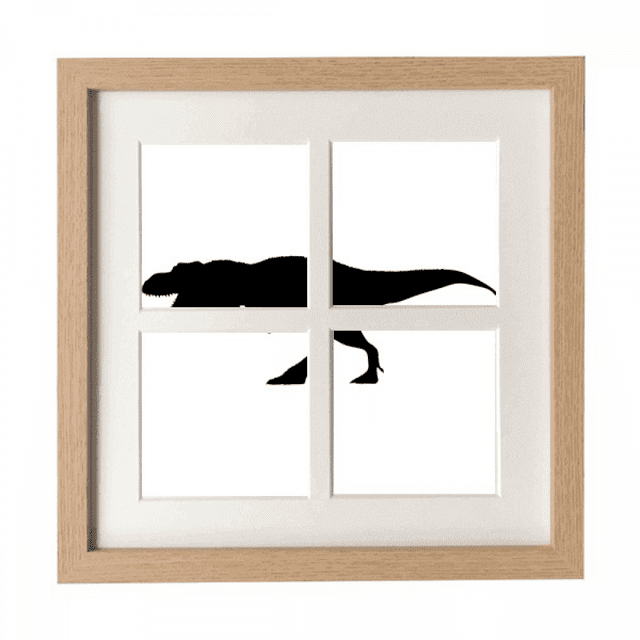 Cadre de Course miniature Dinosaure bs pour Mur Ou Table avec 4 Ouvertures pour Photos