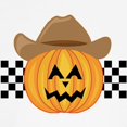 thumbnail image 3 of CafePress - Western Halloween Cowboy Pumpkin Kids Baseball T Shirt - Kids Cotton Baseball Jersey, 3/4 Sleeve Shirt, 3 of 4
