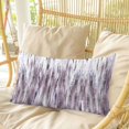 thumbnail image 4 of Purple Vintage Pillow Covers, Linen Long Throw Pillow Case, Striped Painting Retro Abstract Art Holiday Pillow Protector Decorative Cushion Cover for Living Room/Bedroom 24" x 36", 4 of 8