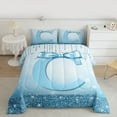 thumbnail image 2 of Castle Fairy Initial C Comforter Set, Full, 3-Piece, 2 of 8