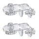 thumbnail image 1 of Pack of 2 Fish Tank Net Holder Acrylic AntiJump Screen Net Clamp Fixed Clip Aquarium Holder Clips Easy to Install, 1 of 5