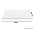 thumbnail image 1 of Acrylic Chopping Board Transparent Non-Slip Cutting Board with Lip for, 1 of 7