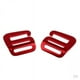 thumbnail image 1 of Hebilla de correa con gancho en forma de G de 8 piezas de 1 pulgada para sujetar mochilas de exterior de 25 mm rojo, 1 of 7