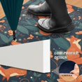 thumbnail image 2 of Yayeee Doormat for Inside 20"x32" Absorbent Low-Profile Washable Non-Slip Rubber Backed Entryway Rug, Whimsical Foxes Pattern, 2 of 8