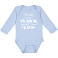 thumbnail image 3 of Inktastic My Dad is a Firefighter and a Hero Boys or Girls Long Sleeve Baby Bodysuit, 3 of 5