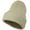 Beige, variant on Big Stretch Waffle Stitch Cuff Beanie - Beige XL-3XL