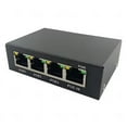 thumbnail image 1 of 4 Ports Full Gigabit PoE Extender/Repeater 100/1000M Network Switch Extender for Poe Switch NVR IP Camera AP, 1 of 6