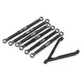 thumbnail image 2 of Spptty Aluminum Rod Linkage Pull Tire Rod Kit Suspension Links Set For AXIAL SCX24 1/24 RC Car,1/24 RC Rod Linkage Pull Tire Rod Kit, 2 of 8