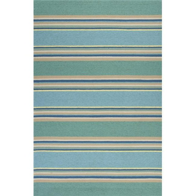 HomeRoots 353305 2 ft. x 3 ft. UV-Treated Polypropylene Ocean Area Rug