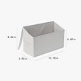 thumbnail image 3 of Wall Hanging Storage Bag With Sticky Hook,closet Hanging Storage For Pocket,bathroom Dormitory Organizer Bag,oxford Cloth Organizer Box Containers For, 3 of 5