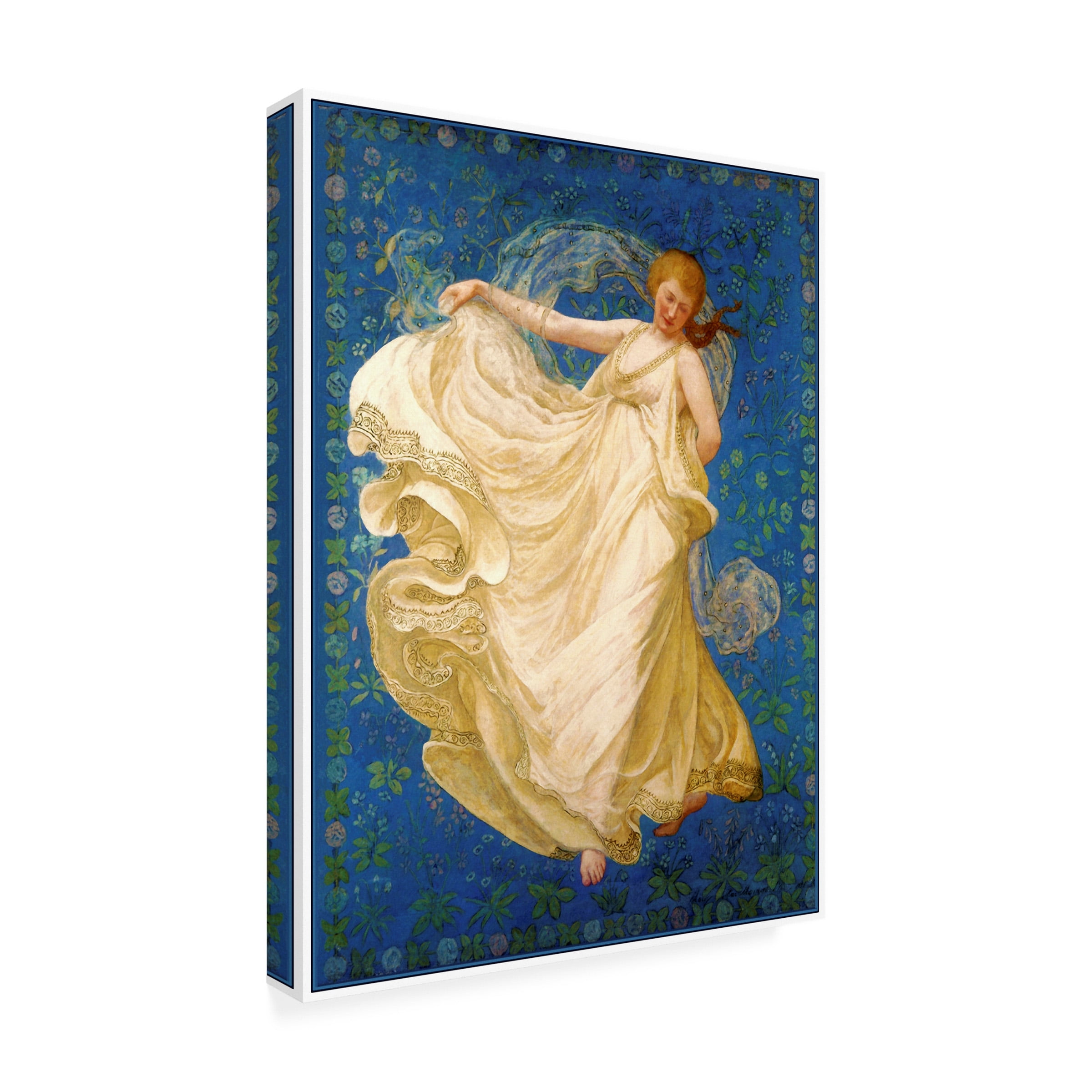 Trademark Fine Art 'The Breeze 1895' Canvas Art by Vintage Lavoie