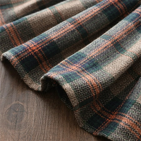 

Cathalem New Born Baby Package Kids Babys Toddlers Girls Spring Winter Plaid Knit Sweater Thick Long Baby Twin Girl Clothes Childrenscostume Brown 4-5 Years