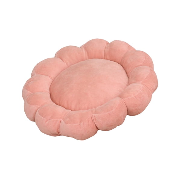 Cama nido suave para mascotas, cojín para dormir para mascotas, sofá, cojín antideslizante para otoño e invierno, linda cama para perros pequeños, Rosa