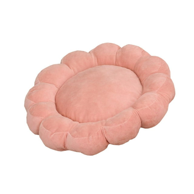 Almohadilla para dormir para mascotas Fernando cojín de felpa antideslizante cama nido Rosa