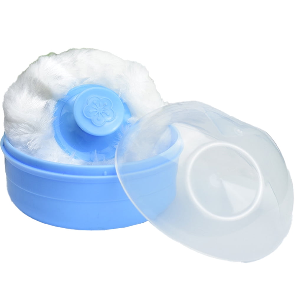 BPA Free Baby Powder Puff Box, Baby Care Face, Makeup Cosmetic Talcum